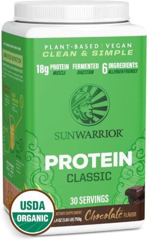 SUNWARRIOR Organic Brown Rice Prote...