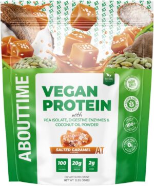 About Time Vegan Protein Powder 20g...