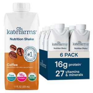 KATE FARMS Organic Nutrition Shake,...