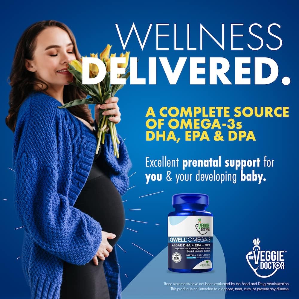 Vegan Omega 3 Supplement – Algae Omega 3 with DHA EPA DPA – Vegan Capsules from Algal – Fish Oil Alternative – Plant-Based Algae Oil Formula – Non-GMO, Carrageenan-Free, High Strength - Image 5