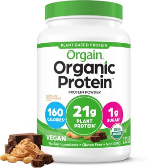 Orgain Organic Vegan Protein Powder...