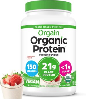 Orgain Organic Vegan Protein Powder...