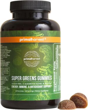 Primal Harvest Super Greens Gummies...