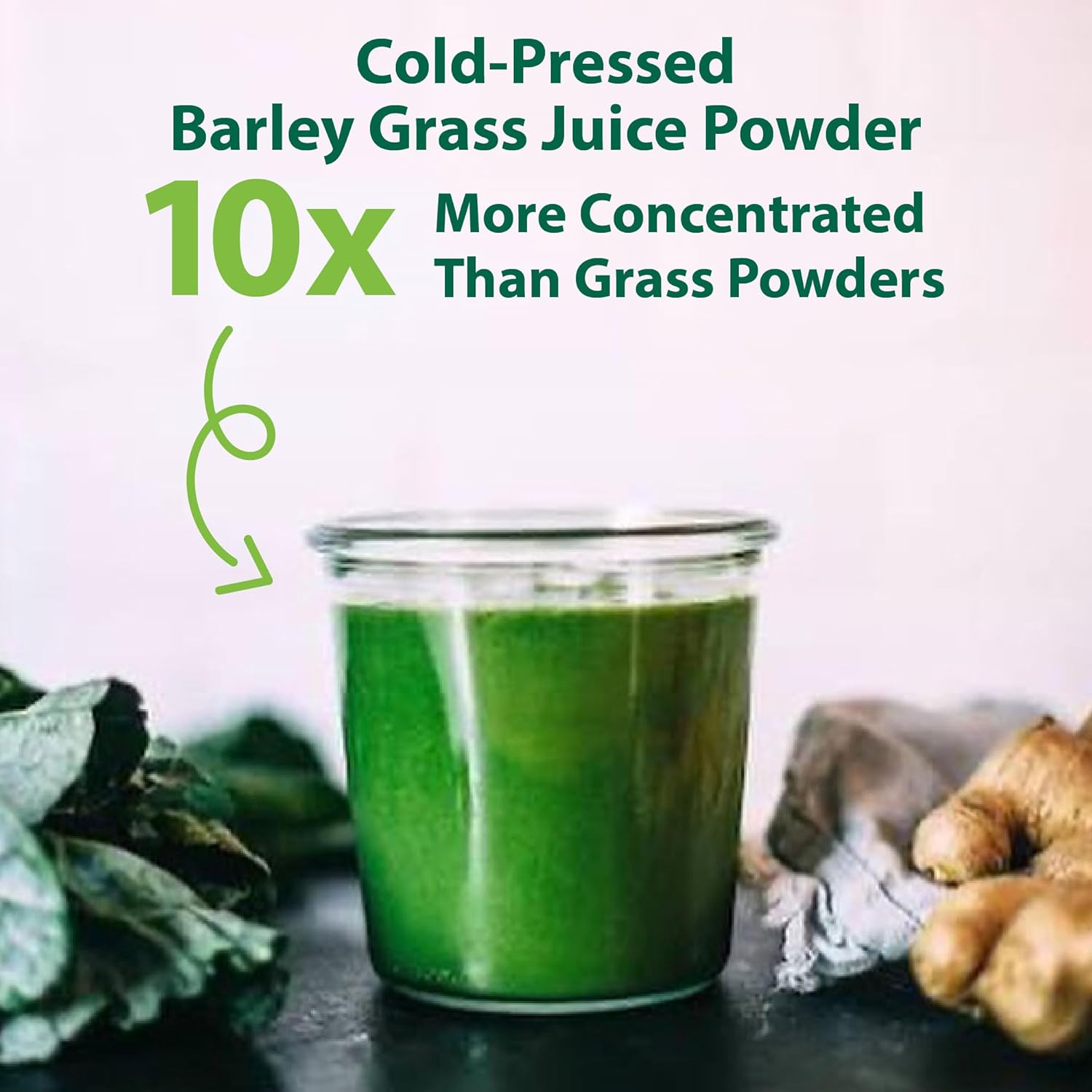 MacroLife Macro Greens Powder 38 Superfood Probiotics Antioxidants Digestive Enzymes & Adaptogen Supplement - Daily Super Green Juice & Smoothie Mix - Non-GMO Vegan Gluten-Free - 10oz (30 Servings) - Image 6