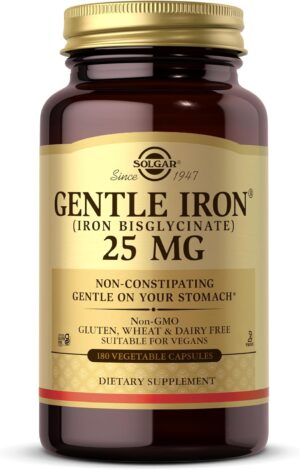 Solgar Gentle Iron, 180 Vegetable C...