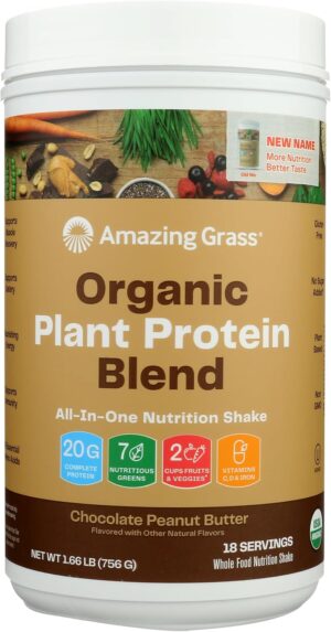 Amazing Grass Organic Plant Protein...