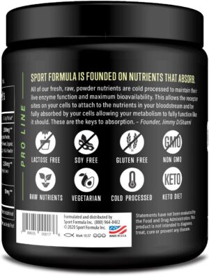 Organic Greens Superfood Powder, Co...