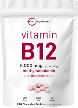 Micro Ingredients Vitamin B12 5,000...
