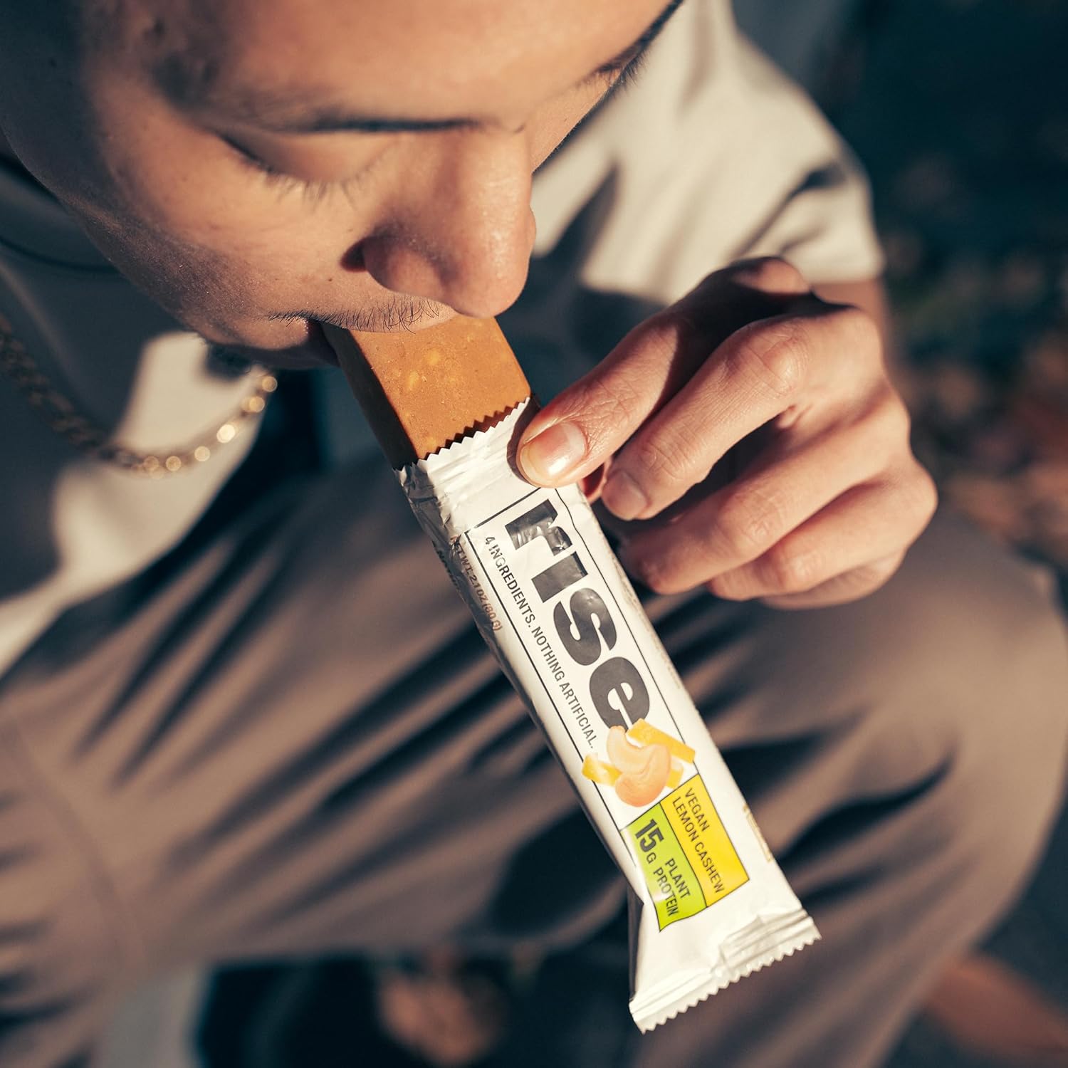 Rise Pea Protein Bar - Vegan Lemon Cashew | Breakfast Bar & Protein Snack 15g Protein Just 3 Whole Food Ingredients Non-GMO Gluten-Free Soy Free - Image 9