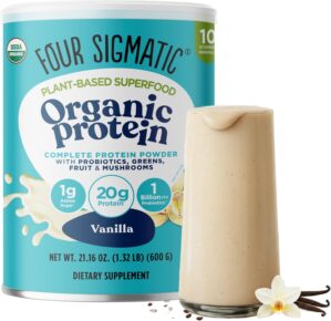 Four Sigmatic Organic Vegan Protein...