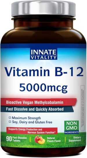 Innate Vitality Vitamin B12 5000mcg...