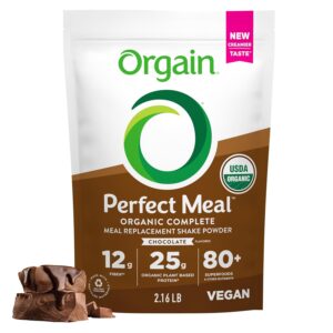 Orgain Perfect Meal, Organic, Vegan...