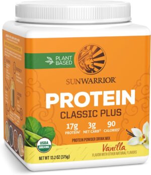 Vegan Organic Protein Powder Plant-...