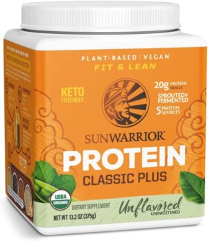 Clean Vegan Protein Powder Unflavor...