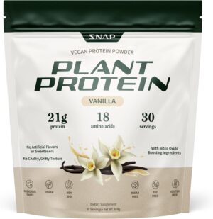 Snap Supplements Organic Plant Base...