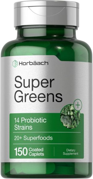 Horbäach Super Greens Supplement w...