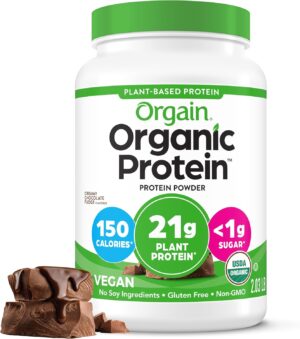Orgain Organic Vegan Protein Powder...