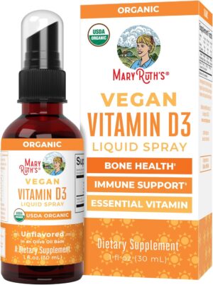MaryRuth Organics Vitamin D USDA Or...