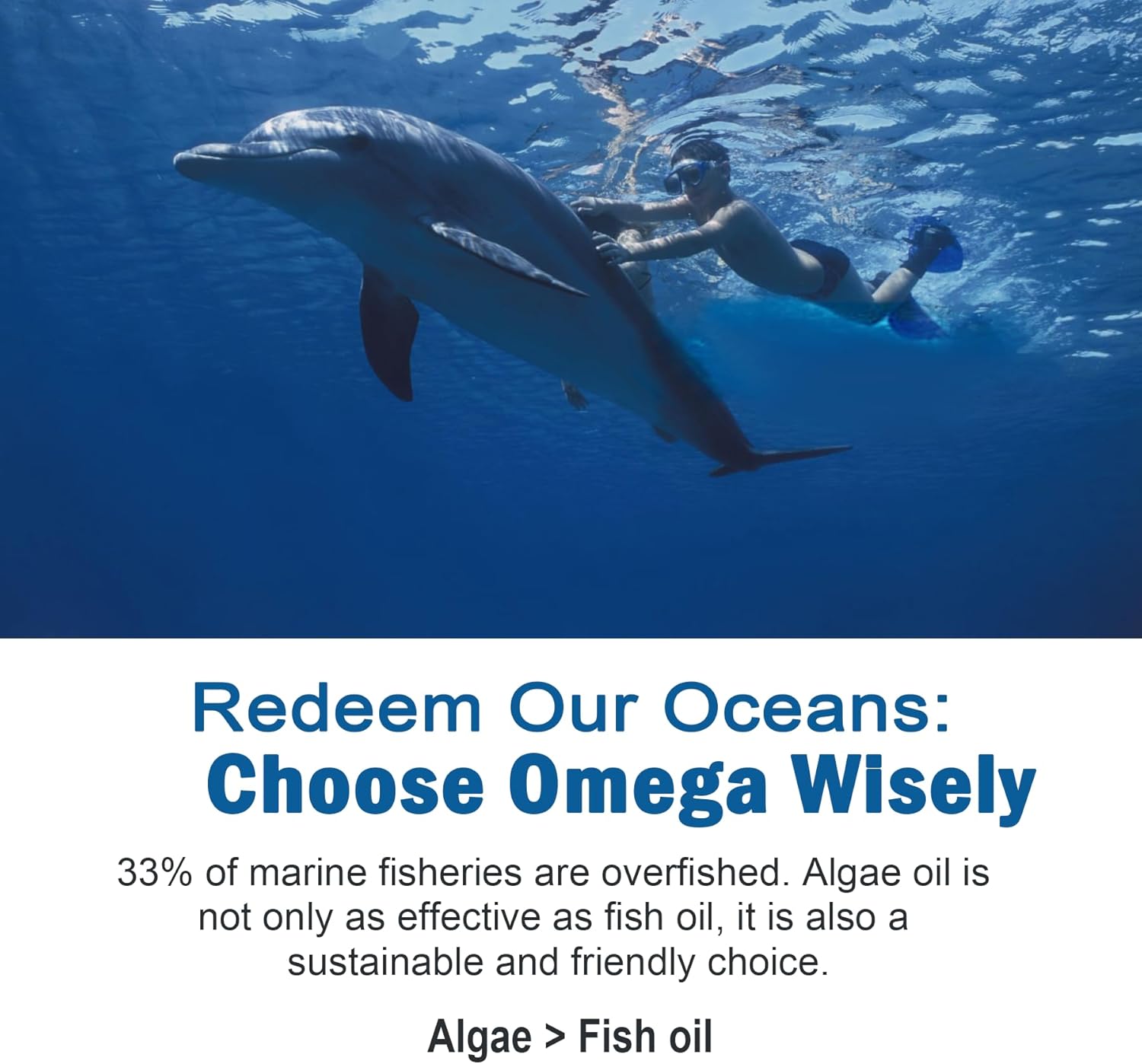 Vegan Omega 3 Gummies 1280mg + Vitamin D3 K2 (MK7), Omega 3 Fish Oil Alternative for Adults, w/Algae EPA 600mg & DHA 400mg, MCT Oil - No Fish Taste - for Brain, Eye, Immune Health, Sugar Free, 2 Pack - Image 4