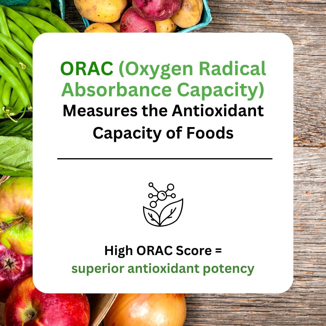 Paradise Herbs ORAC Energy Proteins & Greens Powder, Antioxidant Power of 24 Servings of Fruits & Vegetables in 1 Scoop + 20g Protein, Vanilla, 14 Servings - Image 3