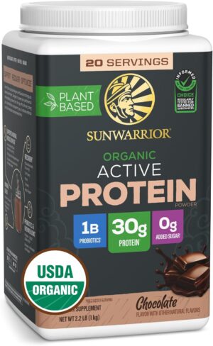 Sunwarrior Organic Plant Based Prot...