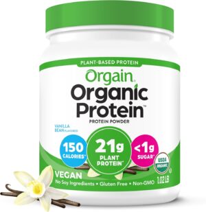 Orgain Organic Vegan Protein Powder...