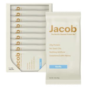 Jacob Bar, Protein Bars, Vanilla (9...