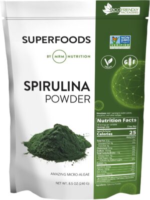 MRM Organic Spirulina Powder –...