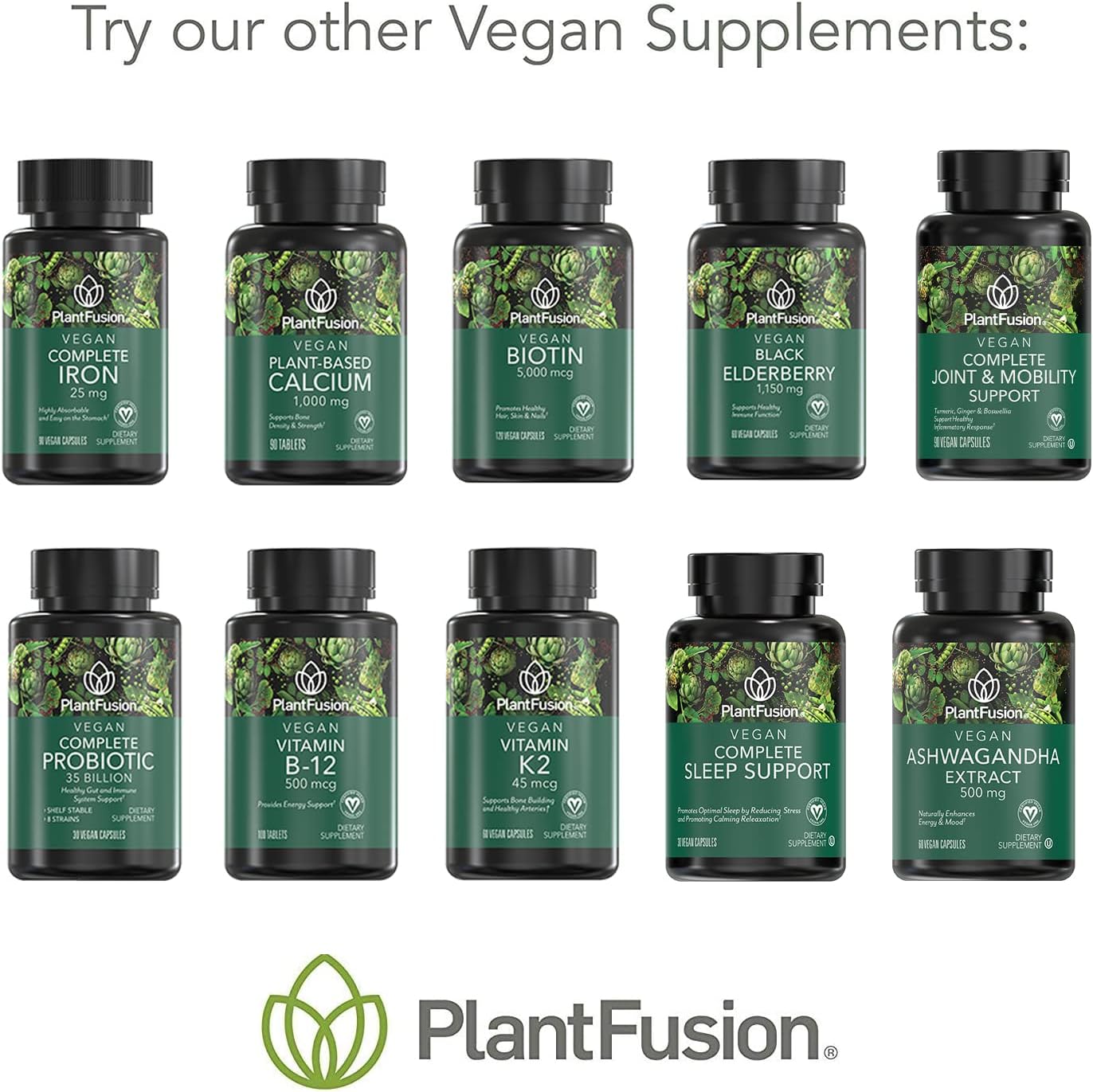 PlantFusion Vegan Vitamin D3 2000IU, Organic Vitamin D3, Sourced from Vitashine Plant Based Lichen, Promotes Immune and Bone Health, 60 Tablets - Image 7