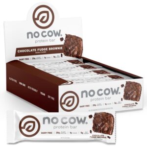 No Cow Vegan Protein Bars, Upgraded...