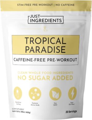 JUST INGREDIENTS Pre-Workout – Tr...