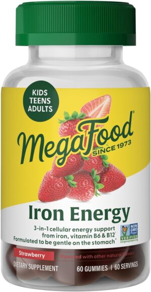 Megafood Iron Energy Gummies, Iron ...