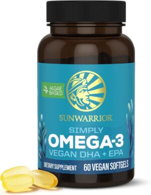 Vegan Omega 3 Algae Oil Plant-Based...