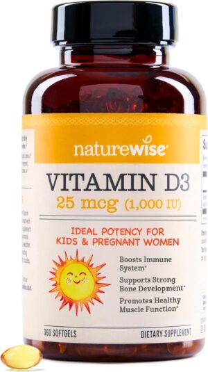 NatureWise Vitamin D3 1000iu (25 mc...