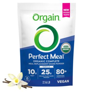Orgain Perfect Meal, Organic, Vegan...