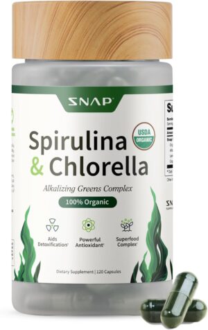 Snap Supplements Organic Spirulina ...