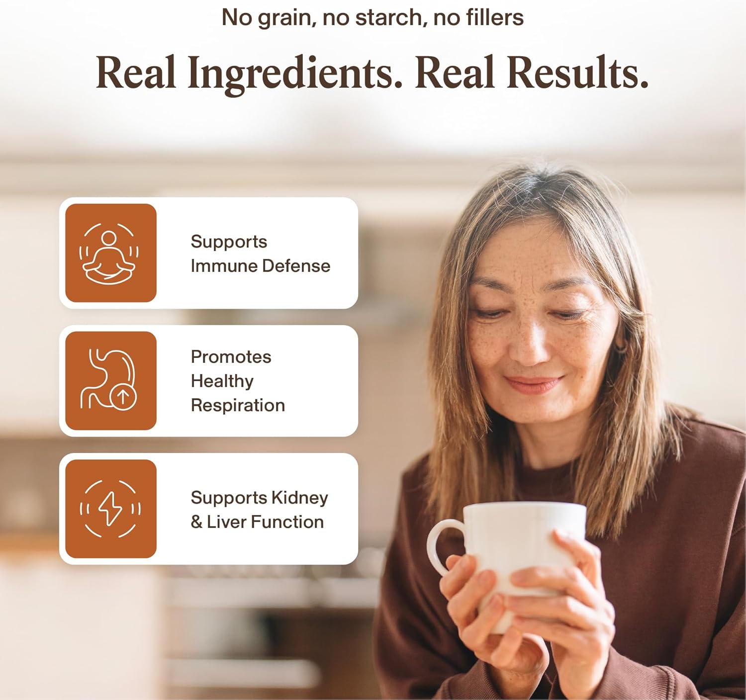Real Mushrooms Capsules Supplements - Organic Cordyceps Mushroom Powder in Capsules - Energy and Performance Mushrooms with Verified Beta Glucans - Vegan, Non-GMO, 300 Capsules - Image 3