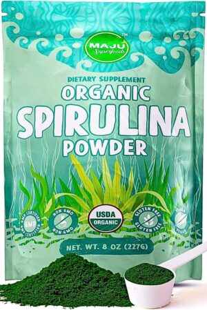 MAJU’s Organic Spirulina Powd...
