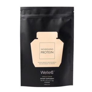 WelleCo Vegan Protein Powder, Glute...