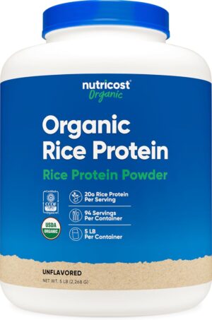 Nutricost Organic Rice Protein Powd...