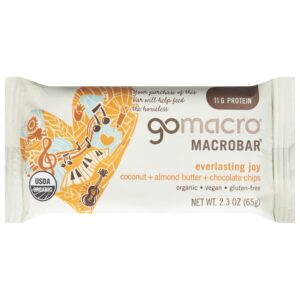 GoMacro MacroBar, Organic Vegan Pro...