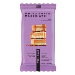 TRUBAR Vegan Protein Bar, Whole Lot...