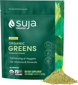 Suja Organic Greens Powder Probioti...