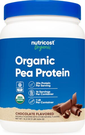 Nutricost Organic Pea Protein Powde...