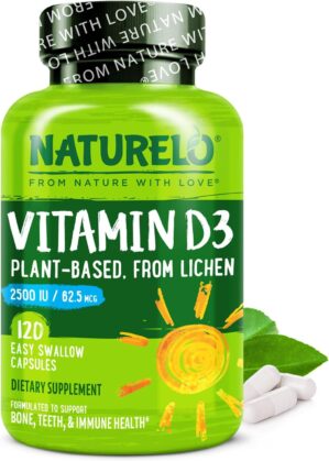 NATURELO Vitamin D – 2500 IU ...