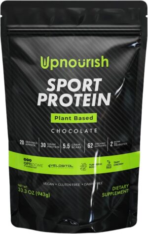 Vegan Sport Protein Powder Chocolat...