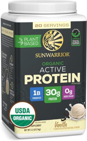 Sunwarrior Organic Plant Based Prot...