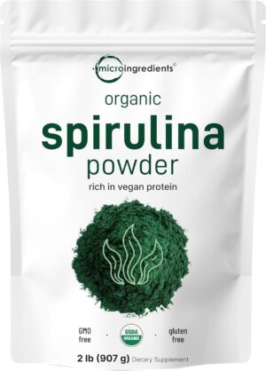 Micro Ingredients Organic Spirulina...