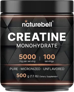 NatureBell Creatine Monohydrate Pow...