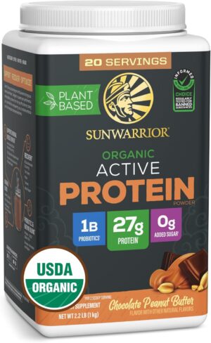 Sunwarrior Organic Plant Based Prot...